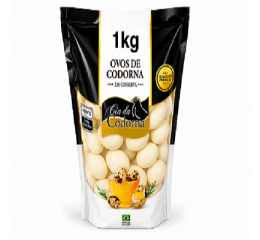 Conserva ovos de codorna 1kg